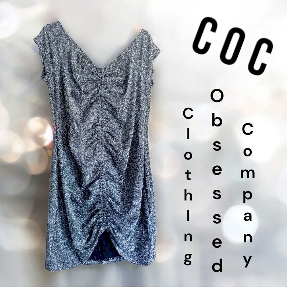COC l Rare HTF Shimmery Midi Dress l Shimmery Midi Dress l Curvy Style l 2X NWT